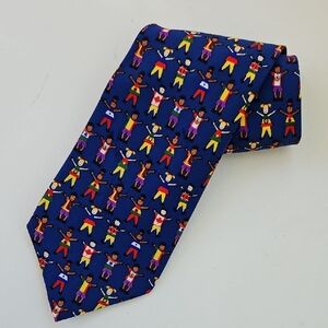 Save the Children Canada Blue Novelty Tie